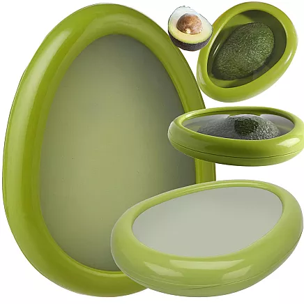 Atkārtoti lietojams augļu un dārzeņu uzglabāšanas konteiners, 1 gab., silikons/plastmasa