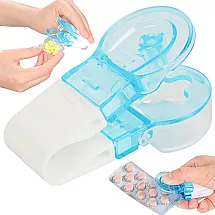 Tablešu Izņemšanas Ierīce, Zāles Organaizers, Dozators, Zils