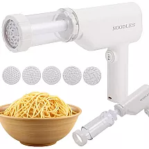 Automātiskā bezvadu makaronu pagatavošanas mašīna 5-in-1, balta