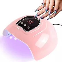 Nail art lamp 18 led uv 54w usb hybrids gels strong nail art hybrids