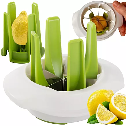 Lemon lime fruit slicer shredder 8 hand chopper sharp chopper