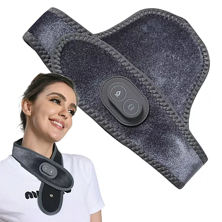 Neck pain relief neck massager warming massage headband usb lightweight