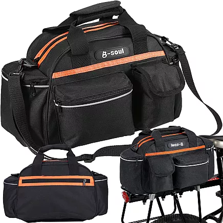 Bicycle pannier trunk large capacity universal