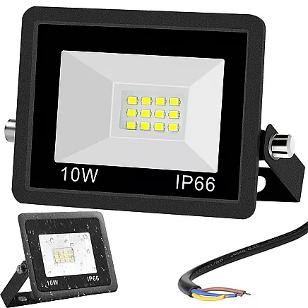 Floodlight halogen spotlight led 10w 6000k outdoor waterproof ip66