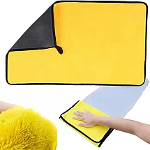 Liels mikrošķiedras audums automašīnas logiem universāls 60x90 cm absorbējošs