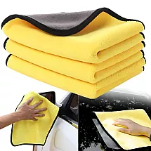 Microfibre cloths car window microfibre cloths set of 3 pcs
