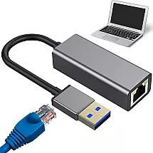 Adapter usb type a ethernet adapter network card lan rj45 100mb