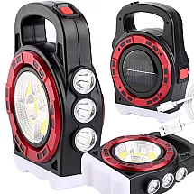 Saules lukturis pārvietojams uzlādējams LED