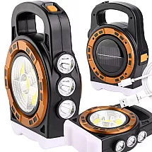 Saules lukturis pārvietojams uzlādējams LED