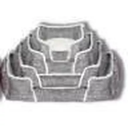 Dog bed soft comfortable fluffy bed with cushion size m