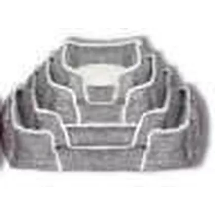 Dog bed soft comfortable fluffy bed with cushion size l