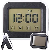 Electronic clock digital alarm clock lcd alarm display standing alarm