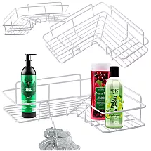 Mansarda stūra vannas istabas dušas plaukts, karājas āķis balts