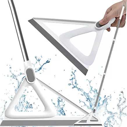 Scraper for collecting water floors windows glass mirrors broom scraper