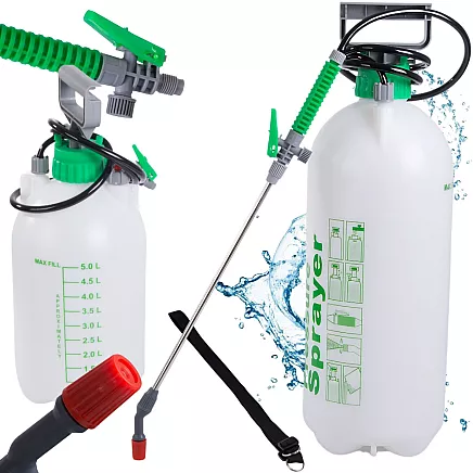 Garden hand sprayer 5 l + shoulder strap