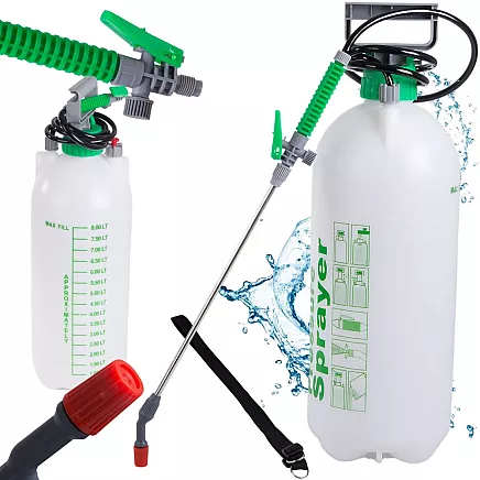Garden hand sprayer 8 l + shoulder strap