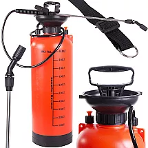 Pressure sprayer garden hand sprayer long lance 10l belt