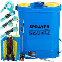 BATTERY BACKPACK PRESSURE SPRAYER GARDEN LONG LANCE 16L