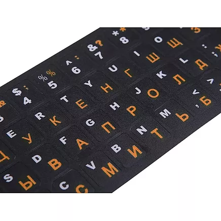 Pc qwerty laptop keyboard stickers 11x13mm