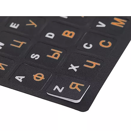 Pc qwerty laptop keyboard stickers 11x13mm