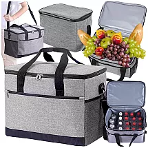 Thermal bag lunch box picnic food for the beach for drinking fridge 16l