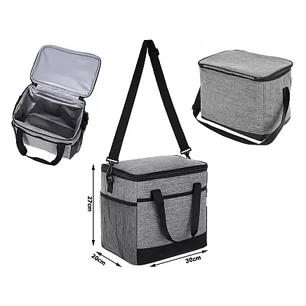 Thermal bag lunch box picnic food for the beach for drinking fridge 16l