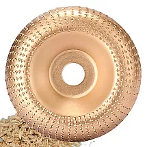 Kokapstrādes disks leņķa slīpmašīnai 125 mm, zelta