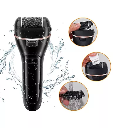 Electric foot file heel grinder cordless cutter large set