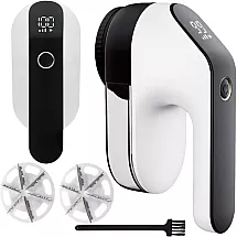 Elektriskais drēbju skuvekļa aparāts ar LCD