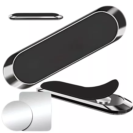 Magnetic car phone holder self-adhesive strong 2x magnet strap