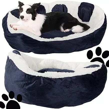 Fluffy dog bed cat bedding soft cushion couch bedding 60cm