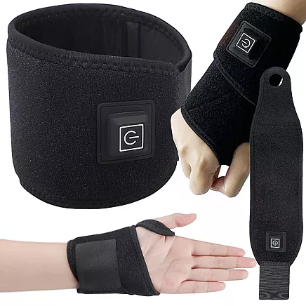 Wrist pain warming brace usb orthosis 3 levels