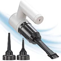 Bezvadu rokas putekļu sūcējs un pūtējs 2in1 ar USB uzlādi