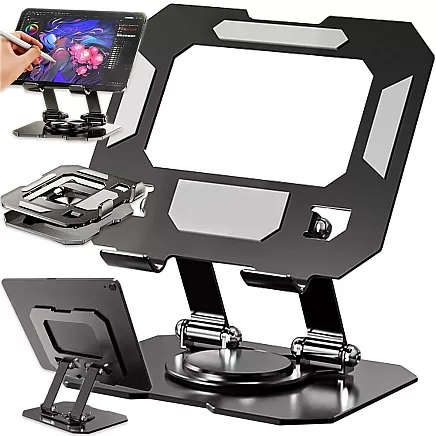 Holder stand tablet phone adjustable 4-16 inch stand