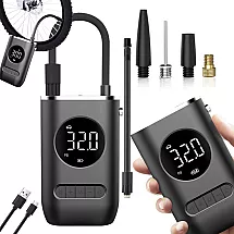 Battery pump for bicycle car electric compressor 10 bar lcd