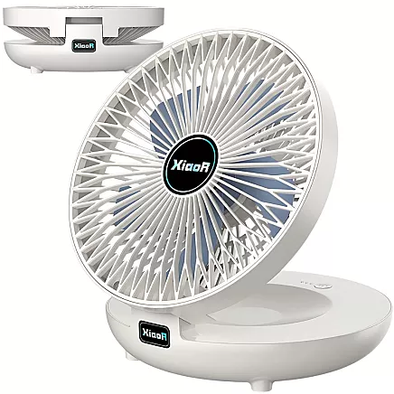 Desk fan folding fan wireless desk clip standing