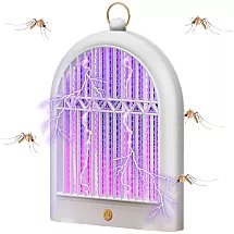 Piekarama UV LED insektu lampa pret odiem un mušām, 2 režīmi, USB