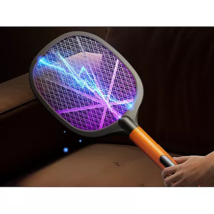 Electric fly swatter mosquito uv insecticide lamp with stand