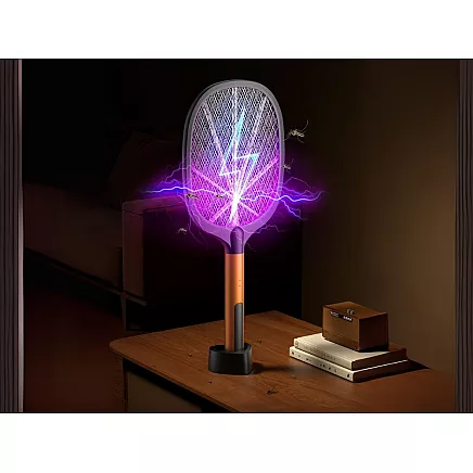 Electric fly swatter mosquito uv insecticide lamp with stand