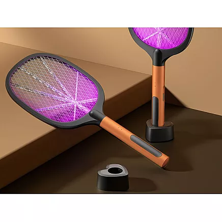 Electric fly swatter mosquito uv insecticide lamp with stand