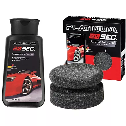 Scratch removal set polishing paste platinium sponge