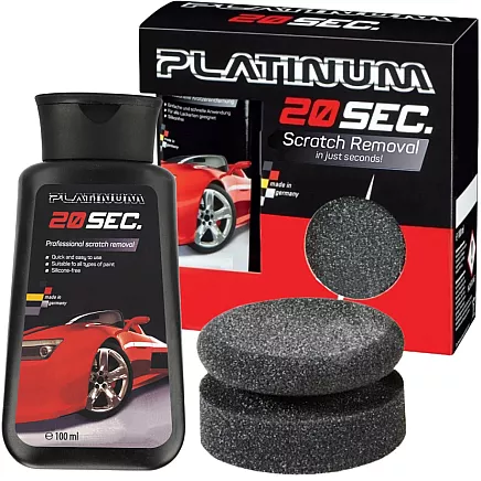 Scratch removal set polishing paste platinium sponge