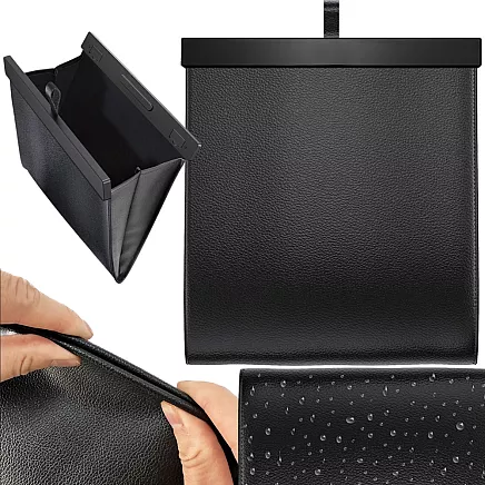 Car bin bag mini bin for car seat car