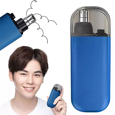 Ear nose trimmer ear hair remover compact painless rechargeable battery