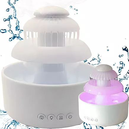 Humidifier diffuser led lamp aromatherapy fountain wireless