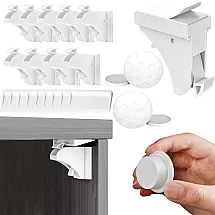 Verk Group magnētiskie slēdži skapjiem 10 gab.