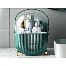 Cosmetics organiser with drawers spacious large handle elegant
