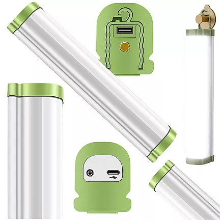 Led workshop lamp with magnet hook universal rechargeable battery powerbank