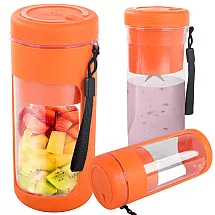 Portable USB wireless smoothie blender, ice crusher, lanyard