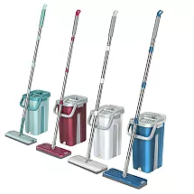 FLAT MOP WITH BUCKET G33 BLUE (24)